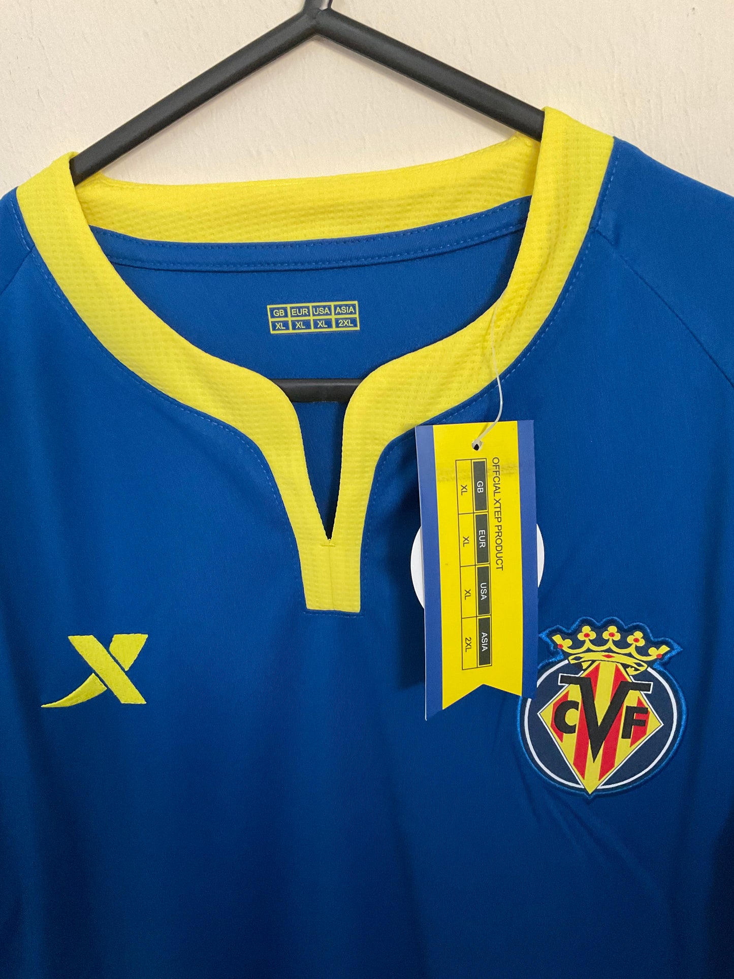 VILLAREAL 2011-12 AWAY SHIRT - Men’s Extra Large (BNWT)