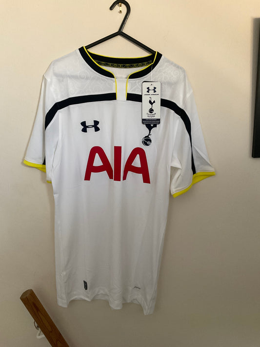 TOTTENHAM HOTSPUR 2014-15 HOME SHIRT  - Men’s Medium (BNWT)