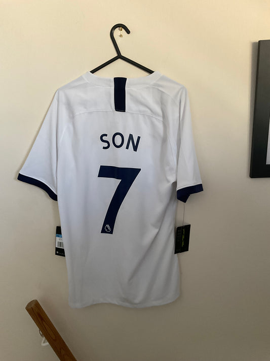TOTTENHAM HOTSPUR 2019-20 HOME SHIRT SON 7 - Men’s Medium (BNWT)