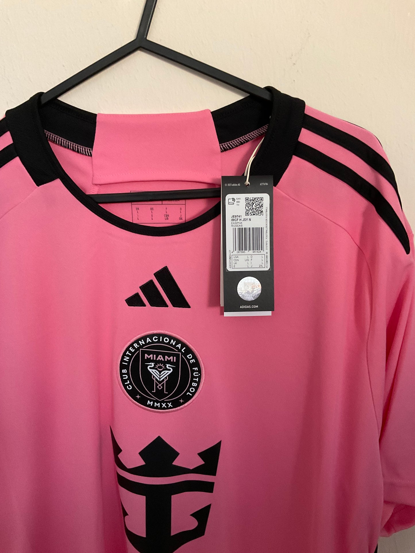 INTER MIAMI 2024 HOME SHIRT MESSI 10 - Men’s Large (BNWT)